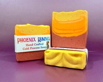 Phoenix Rising Ritual Sweet Citrus Cold Process Intention Bar Soap