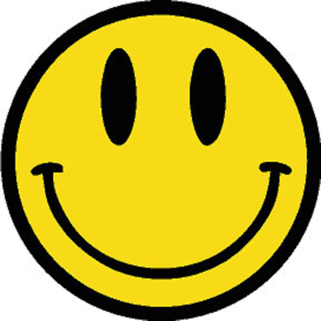 Smiley Face SVG / Happy Face Vector Download Clipart - Etsy