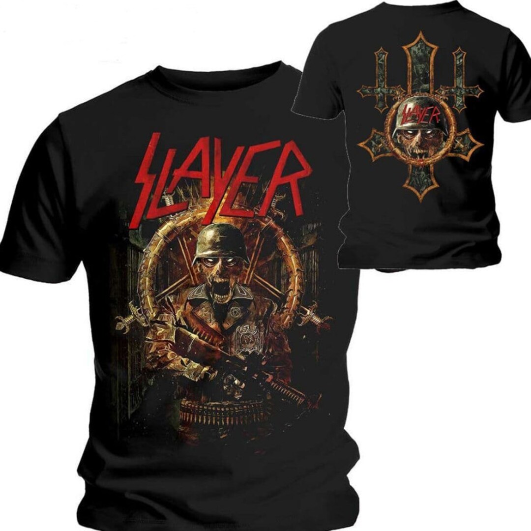 Slayer Shirt Slayer Tour Shirt Slayer Vintage Shirt Slayer Etsy