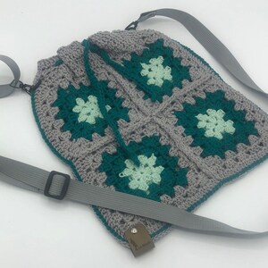 Crochet Granny purse bag