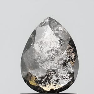 Diamante naturale a forma di pera da 0,69 CT, 7,1*5,3 MM, sale e carta