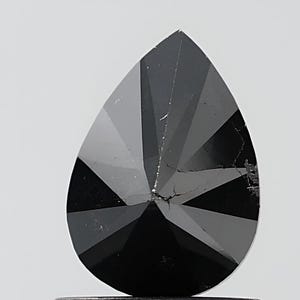 Diamante naturale a forma di pera da 1,06 CT, 7,6*5,4 MM, sale e carta