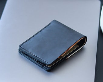 Classic Men's Bifold Wallet, Custom Leather Wallet, Bifold Wallet for Men - Secure, Stylish, Slim Design, Engraved Wallet for Men