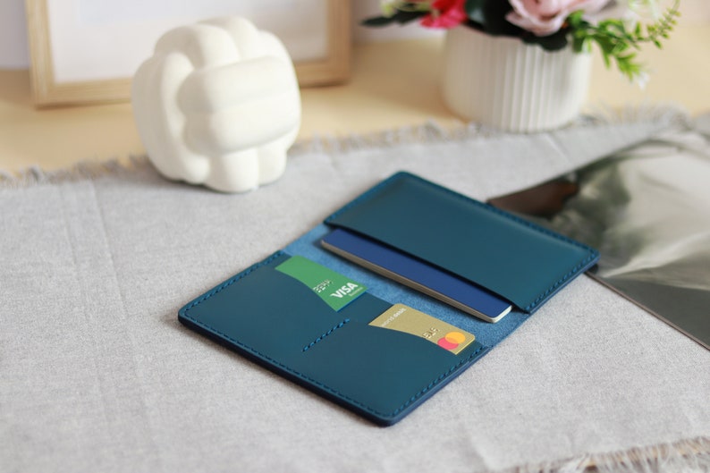 Leather Passport Case, Initial Passport Cover, Passport Holder