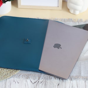 Sleek and Stylish Leather MacBook Sleeve, a Perfect Fit for Your 13 inch MacBook, Exceptional Durability and Protection, Ultimate Gift image 10