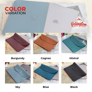 Sleek and Stylish Leather MacBook Sleeve, a Perfect Fit for Your 13 inch MacBook, Exceptional Durability and Protection, Ultimate Gift image 3