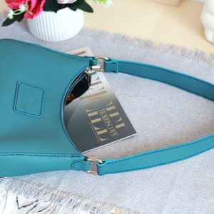 Personalized Leather Crossbody Bag for Women, Handmade Leather Bag, Small Leather Handbag Womens, Women Handbag, Christmas Gift for Her image 9