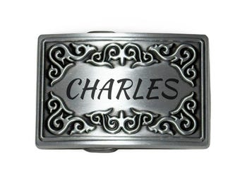 Engraved NAME Belt Buckle, Personalized Belt Buckle, Groomsman Belt Buckle, Cowboy Belt Buckle