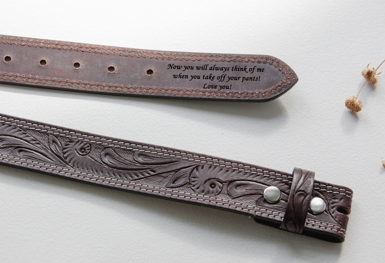 Braided Tan Leather Belt Handcrafted Vegetabled Leather Belts for