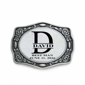 Engraved NAME Belt Buckle, Personalized Belt Buckle, Groomsman Belt Buckle, Cowboy Belt Buckle
