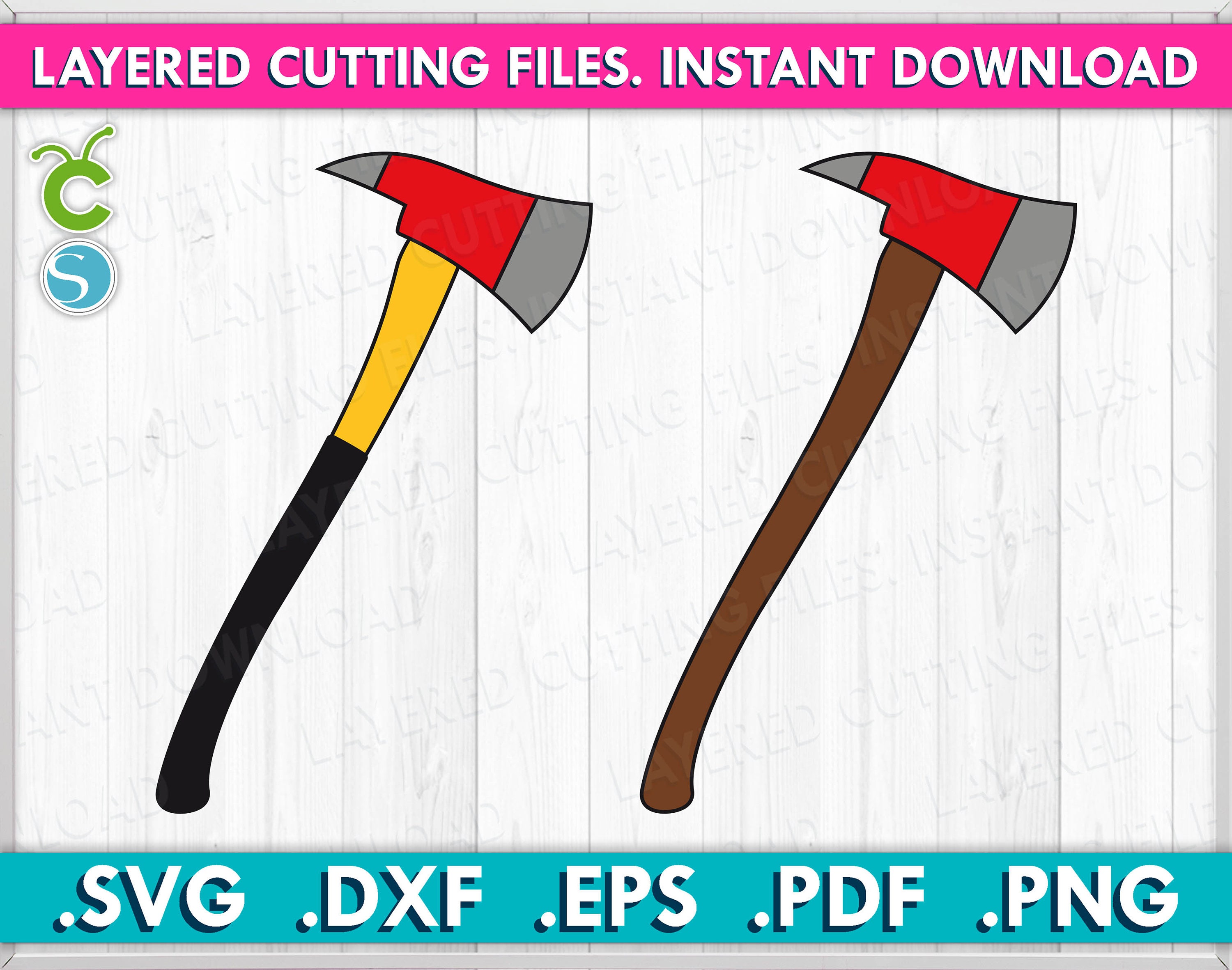 Fire Axe Svg Ax Svg Axe Svg Fireman Svg Instrument Svg Etsy Canada