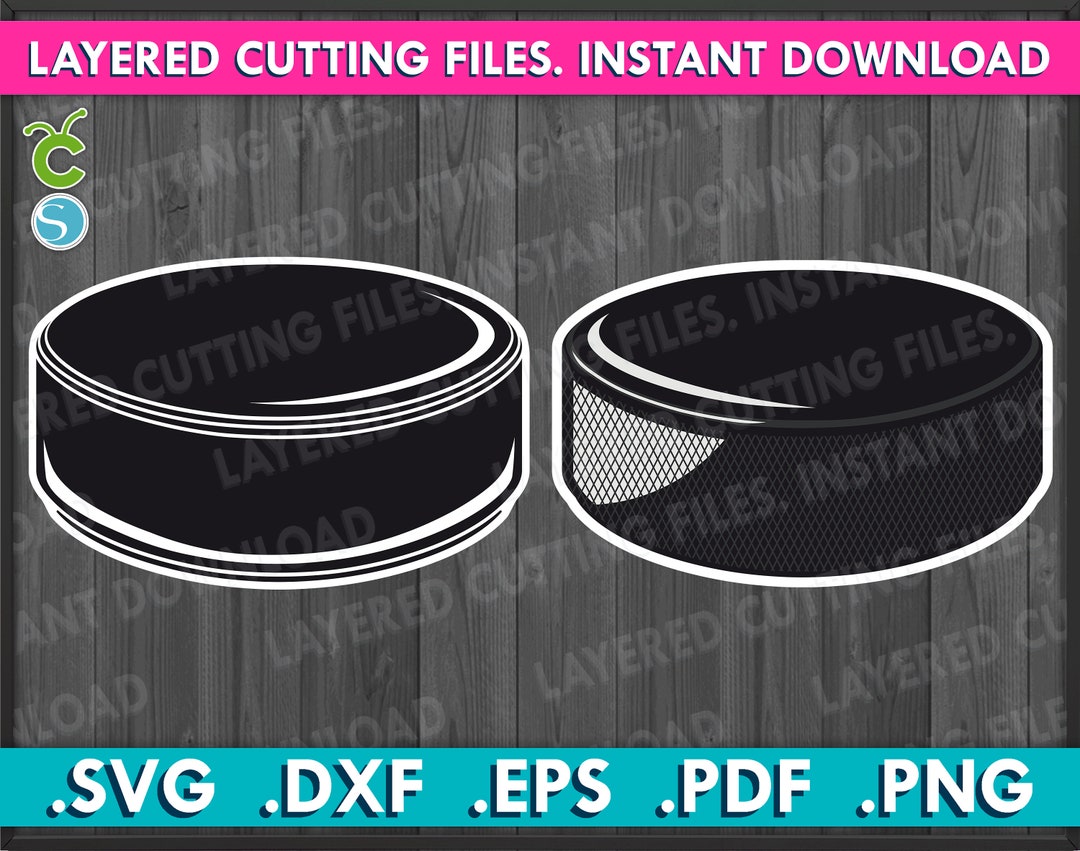 Hockey Puck Svg, Hockey Puck Circuit Svg, Hockey Puck Silhouette Svg