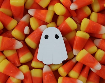 Pin fantasma de madeira