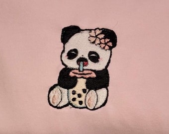 Panda boba sweatshirt