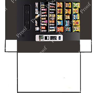 Vending Machine Set DIY Printable Template for Dollhouse and | Etsy