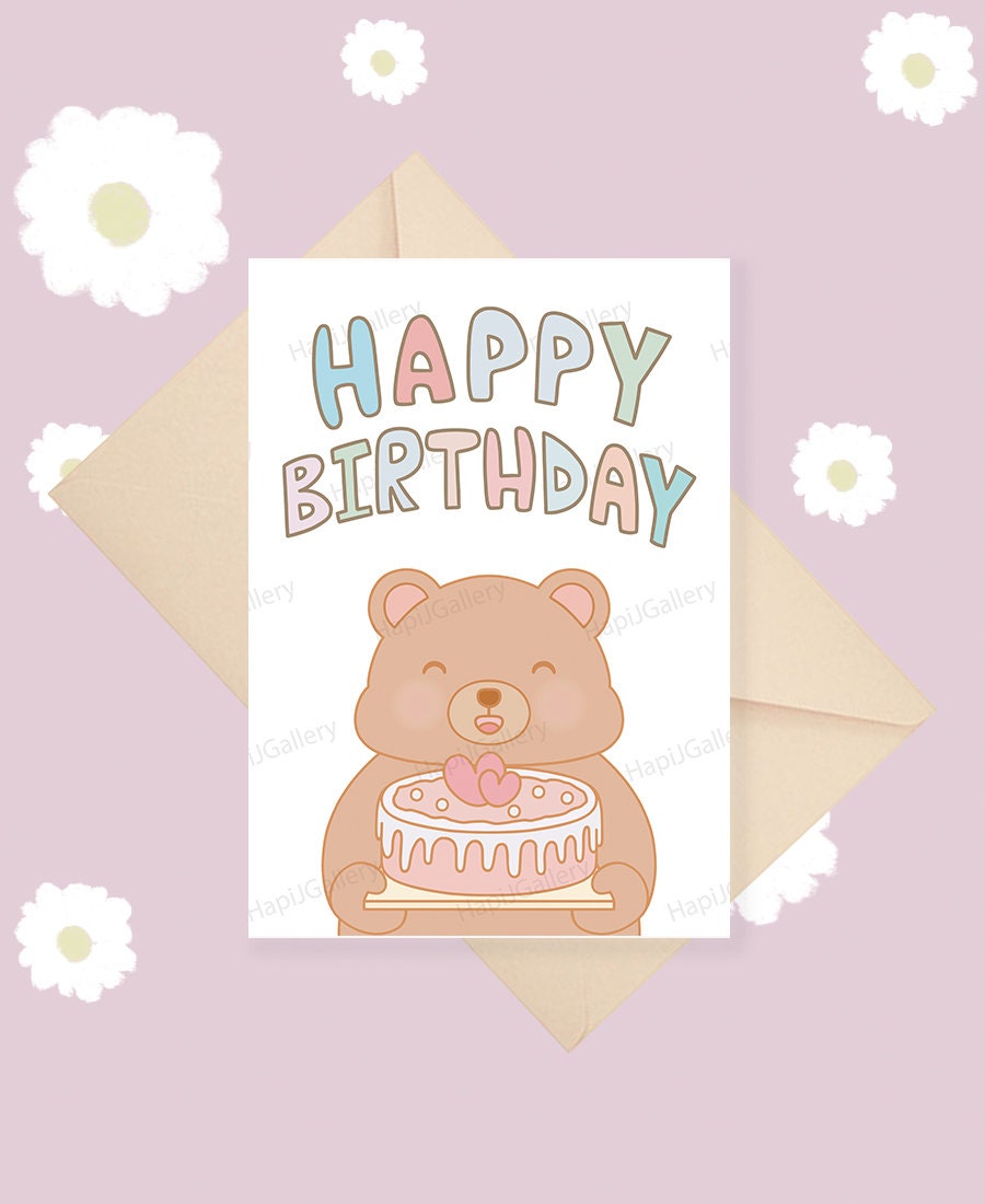 Emotional Rescue Carte D'anniversaire 21 Ans Ours