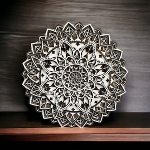 Multilayered Mandala Wall Art