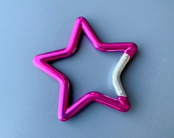 Ju-Ju-Be Pink Star Carabiner