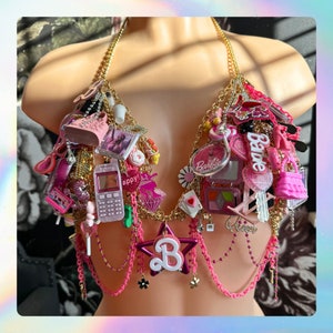 Junk Bra Festival Outfit for Rave Outfit for Concert Nicki Doll Nicki Concert Top Junk Charm Top Gag City Top Rave Festival Wear for Women