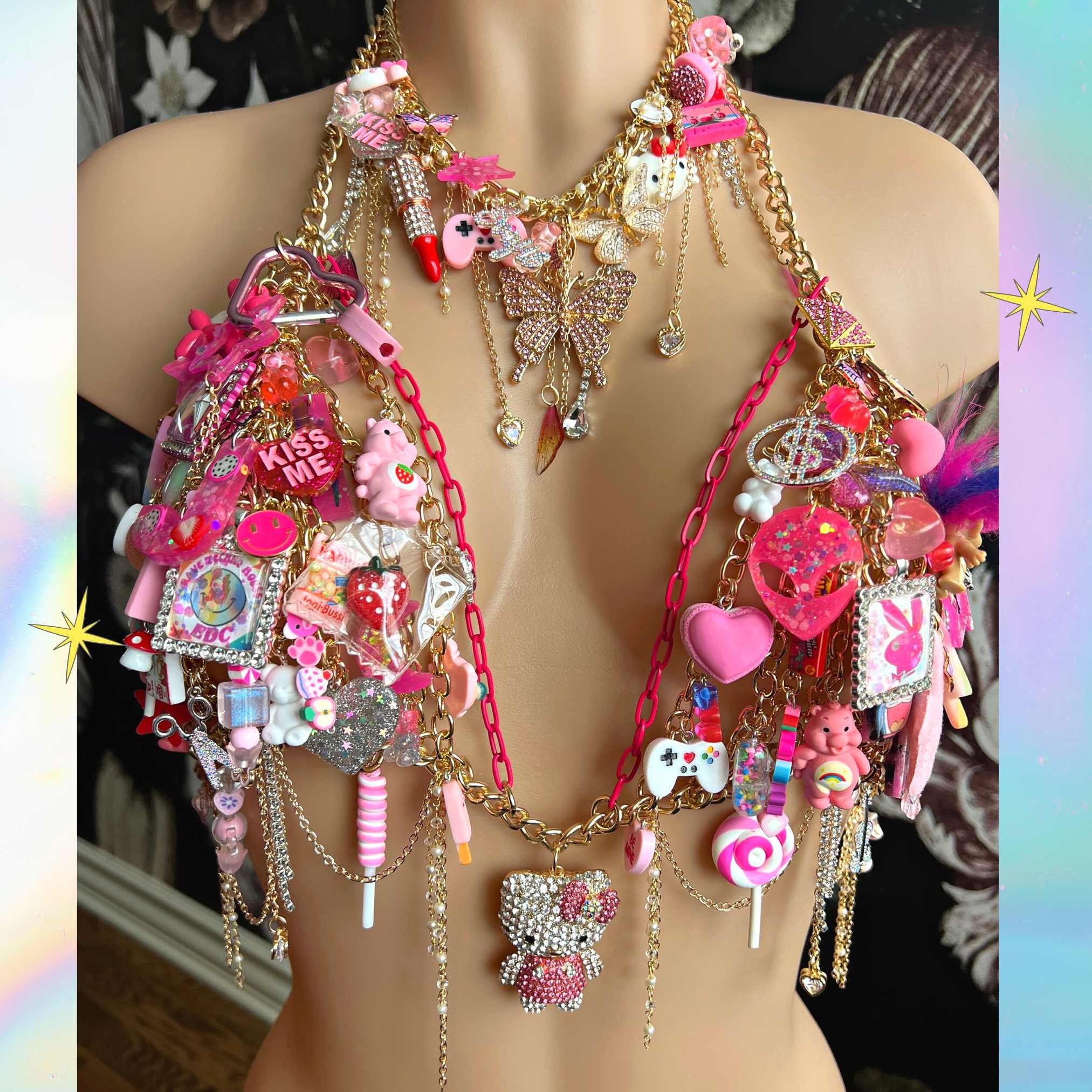 I had a custom rave bra made for NYE & it turned out amazing :D