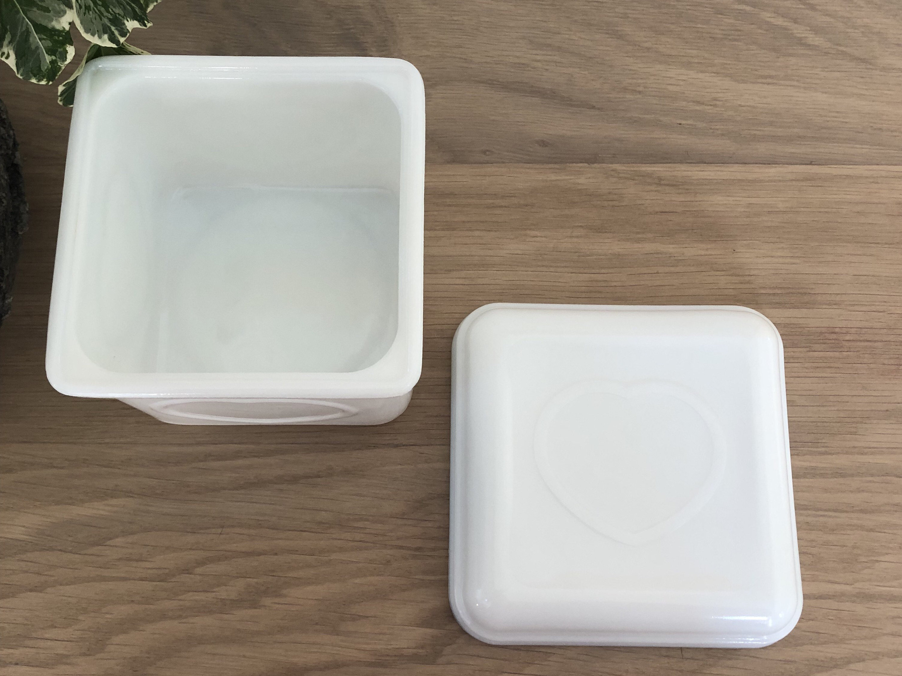 Beurrier rectangulaire - Décor de Nesmy - Poterie de Nesmy