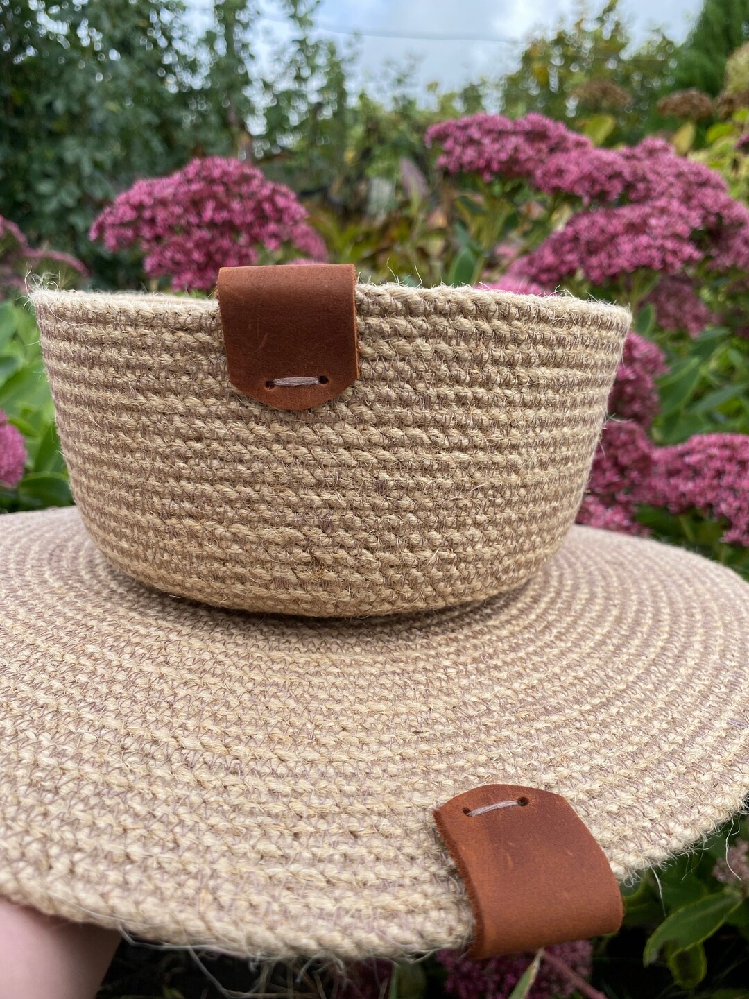 Jute Placemat Basket Set of 2/4/6/8 Round Placemats Home Etsy