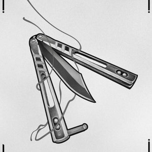 30+ Realism Tattoo Flash Procreate Stamps: Lettering & New School Designs image 10