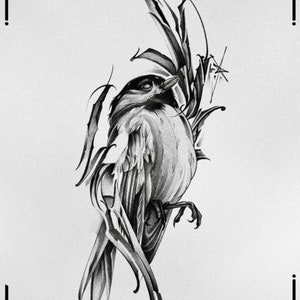 30+ Realism Tattoo Flash Procreate Stamps: Lettering & New School Designs image 8