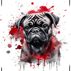 150+ stämplar med djurtatueringar i skräppolka: Procreate Flash-designer bild 8