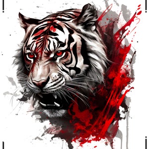 150+ stämplar med djurtatueringar i skräppolka: Procreate Flash-designer bild 3