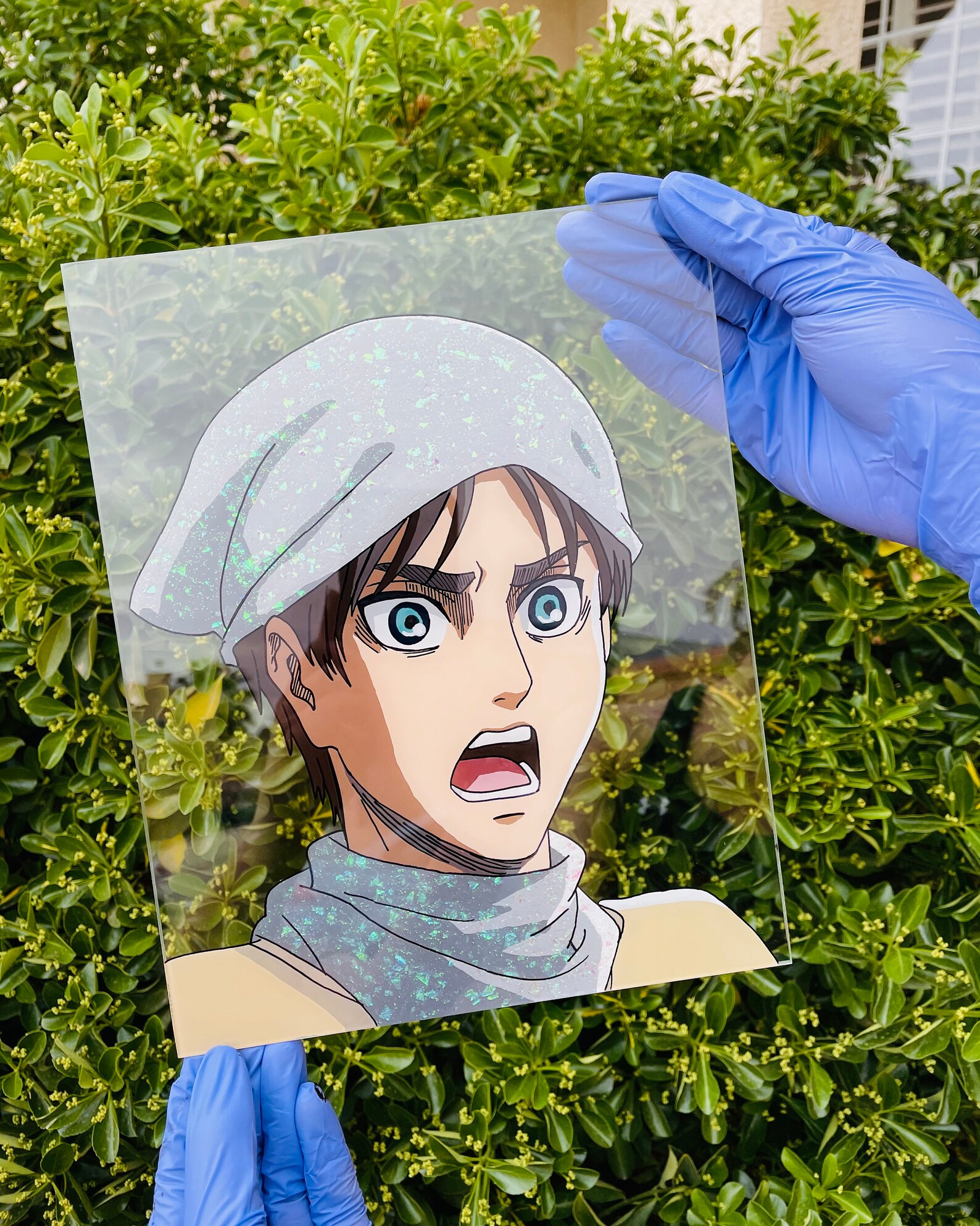 eren yeager painting