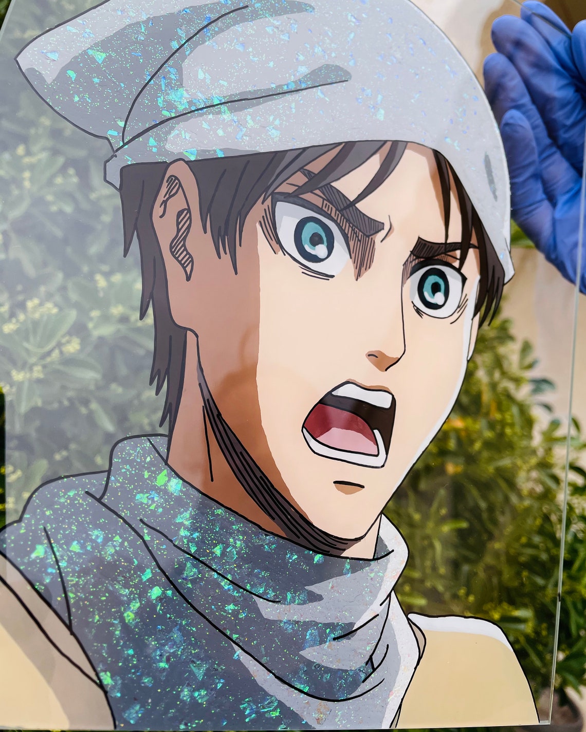 eren yeager painting