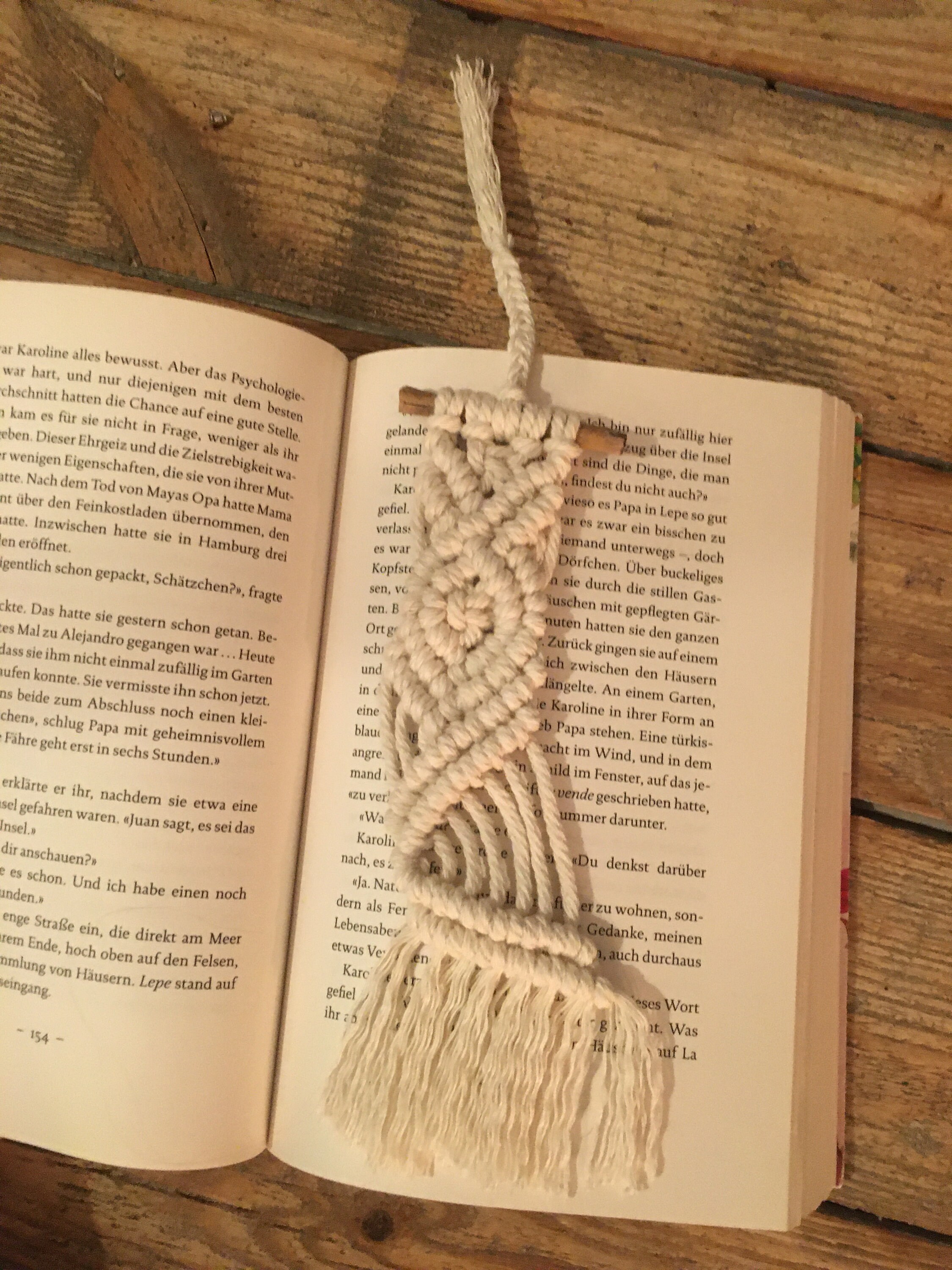 Bookmark Macrame Etsy