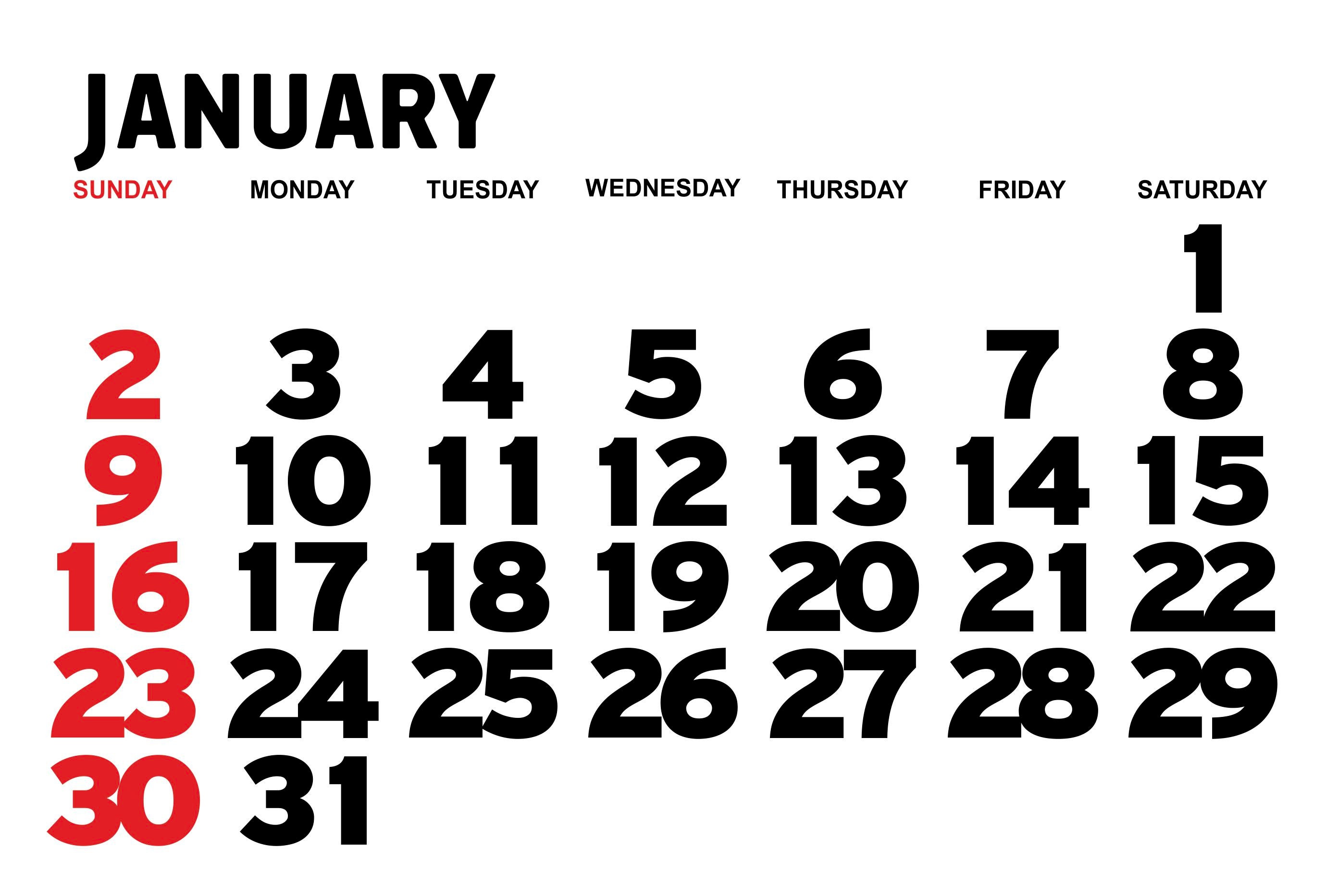 Wall Calendar 2022 MINIMAL White Etsy