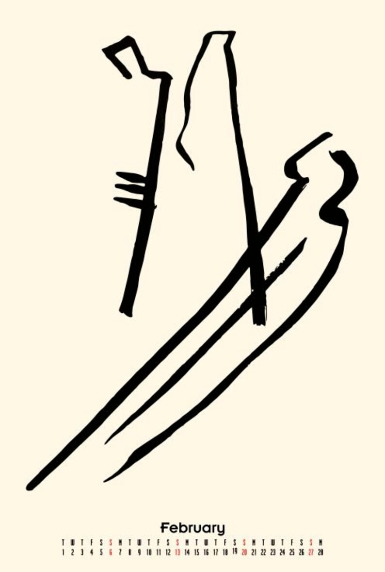 Wall Calendar 2022 Best Art Hanging Spiral BAUHAUS Etsy