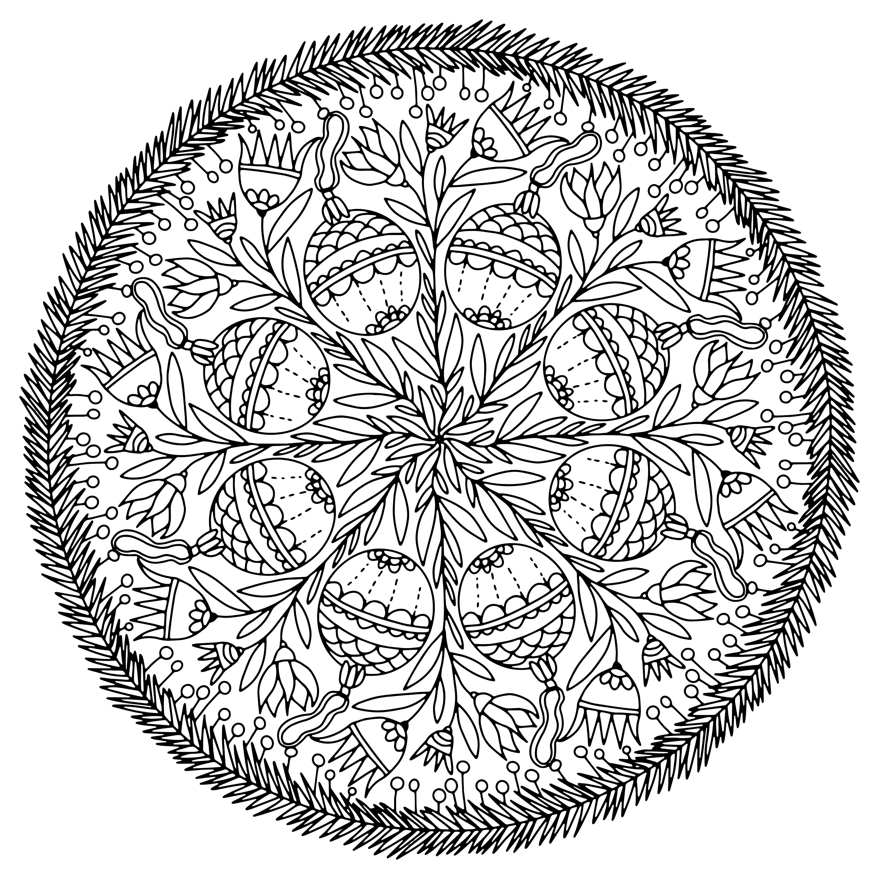 220 Mandala Coloring Pages | Etsy