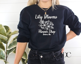 Lily Blooms Flower Shop Crewneck - Colleen Hoover Inspired Sweatshirt