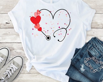 Nurse Valentine Tee | Etsy Singapore