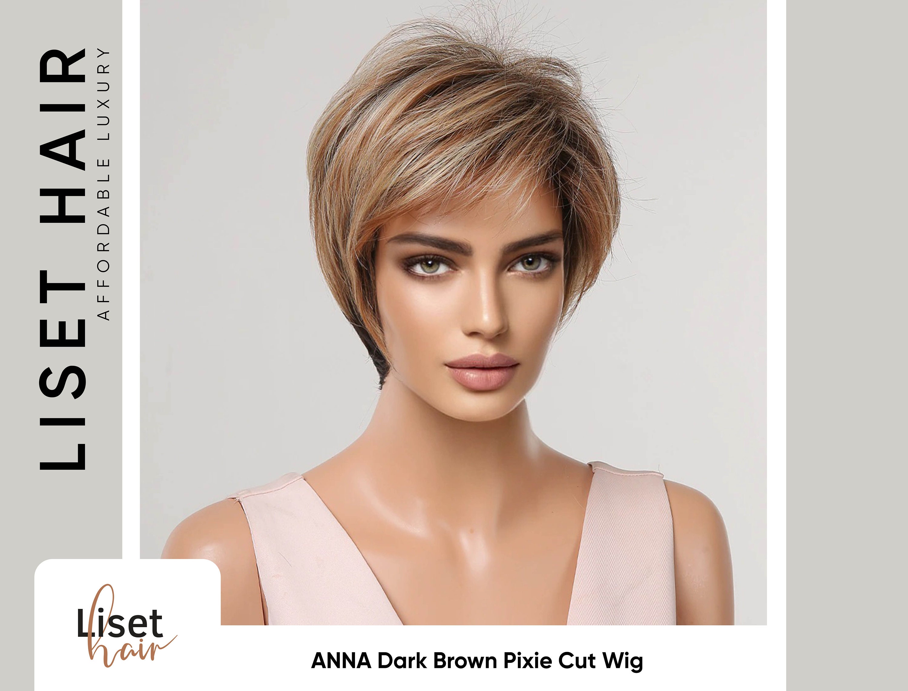 Blonde Pixie Cut Older Woman