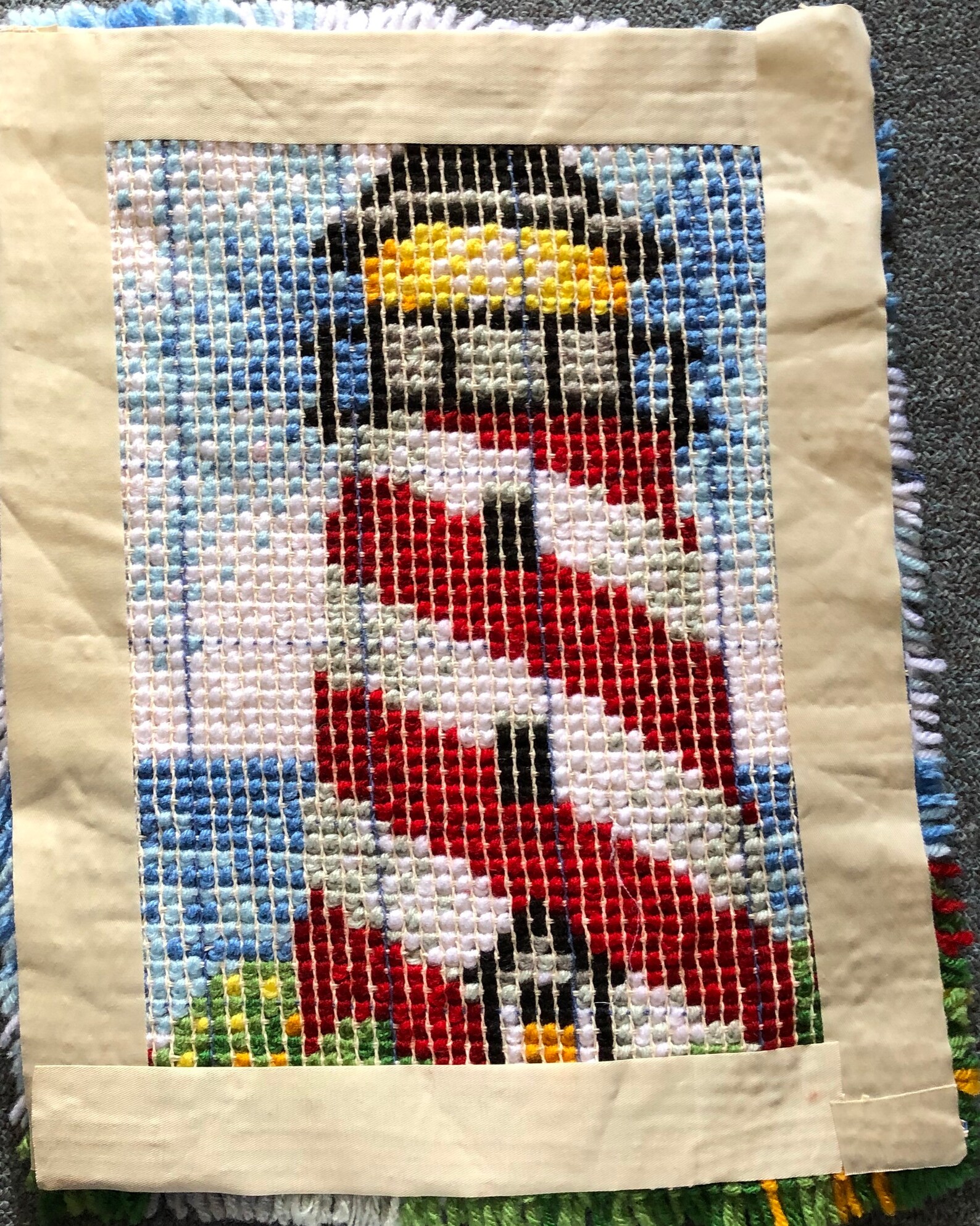 Completed Lighthouse Latch Hook Rug Unique/handmade Etsy