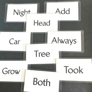 Sight Words-flitskaarten