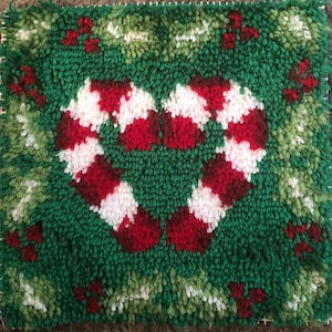 Completed Latch Hook Rugs