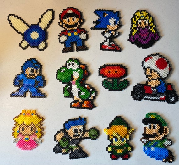 Video Game Characters Perler | Etsy Canada
