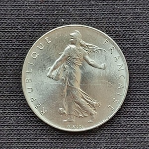 1960 french 1 franc coin - Etsy 日本