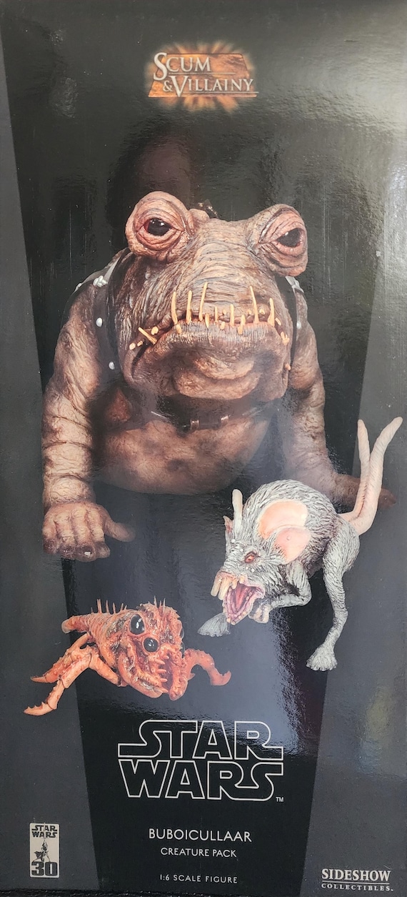 SIDESHOW BUBOICULLAAR CREATURE PACK未展示新品 Buboicullaar Creature Pack Star Wars 1:6 Scale Figures Sideshow