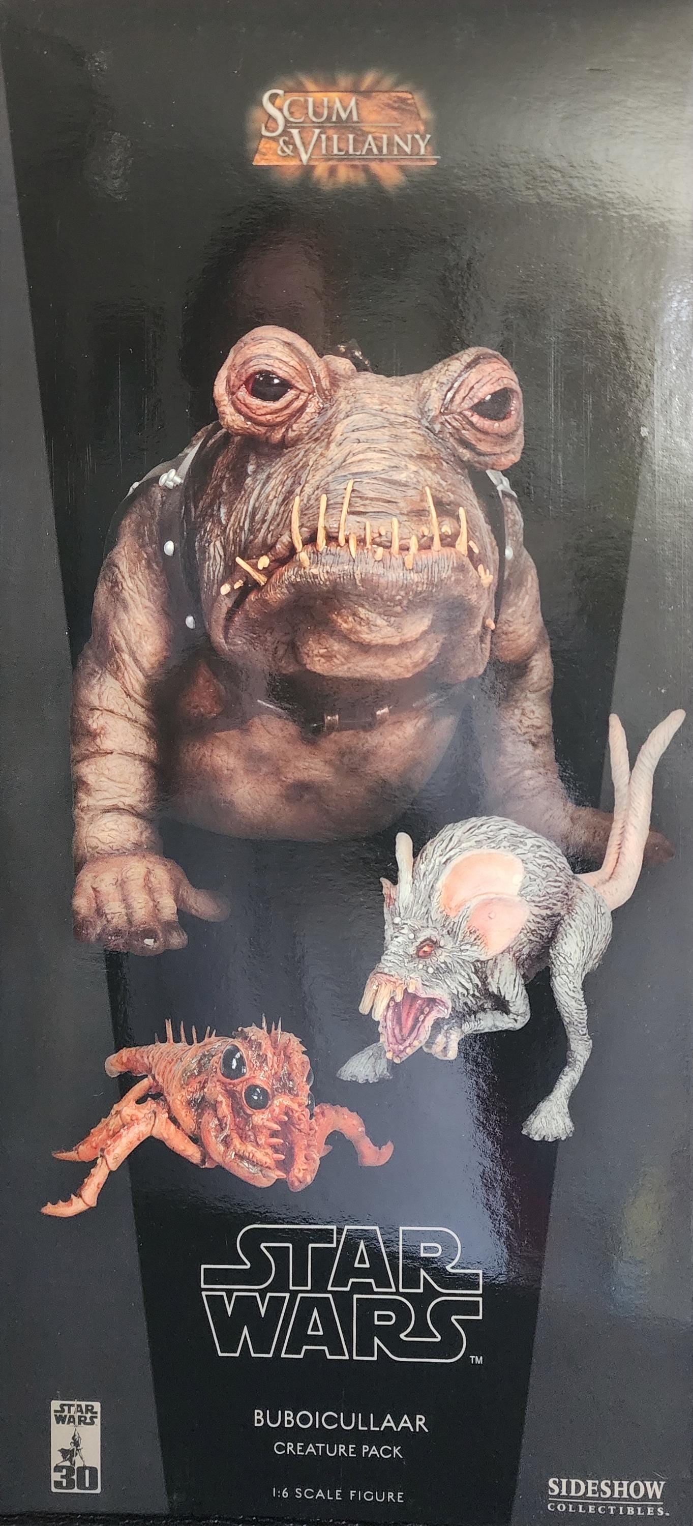 SIDESHOW BUBOICULLAAR CREATURE PACK未展示新品 Buboicullaar Creature Pack Star Wars 1:6 Scale Figures Sideshow