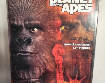 Figurine NECA Gorille Soldat – La Planète Des Singes, Ultime 7 Collection, 2023