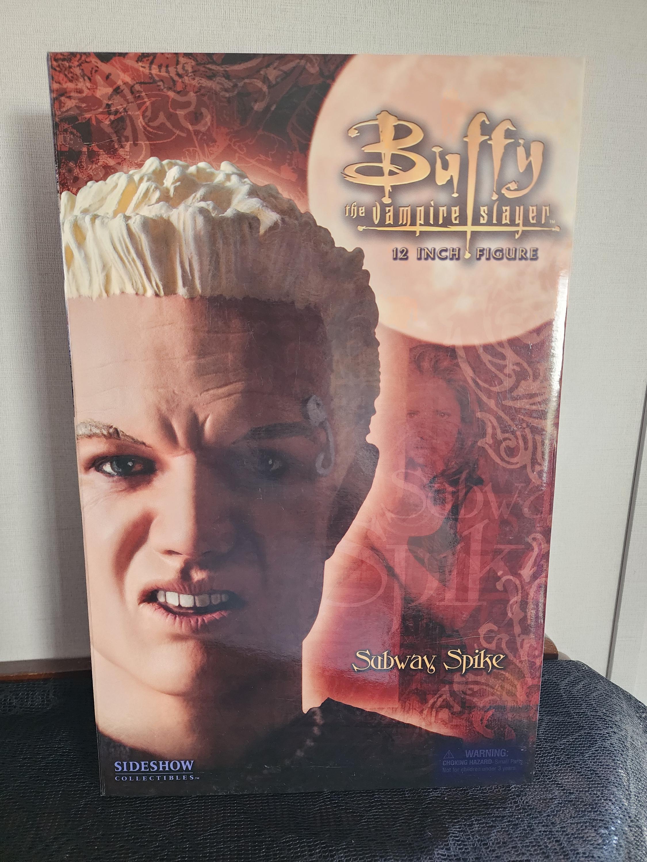 Sideshow Collectibles 12" Subway Spike Figure – Buffy the Vampire Slayer Action Figure New in Box