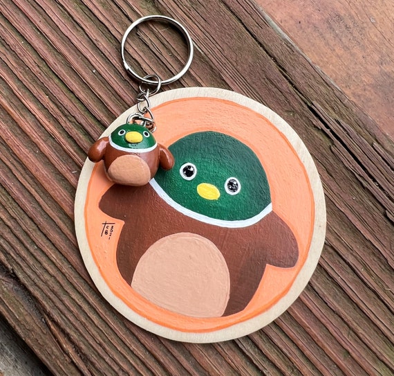 Avery the Green Mallard Duck 