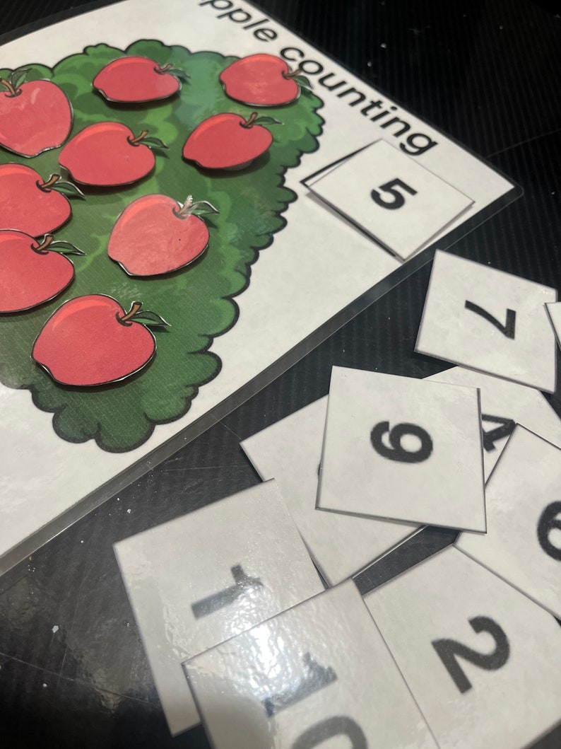 Printable Counting Tree - Etsy